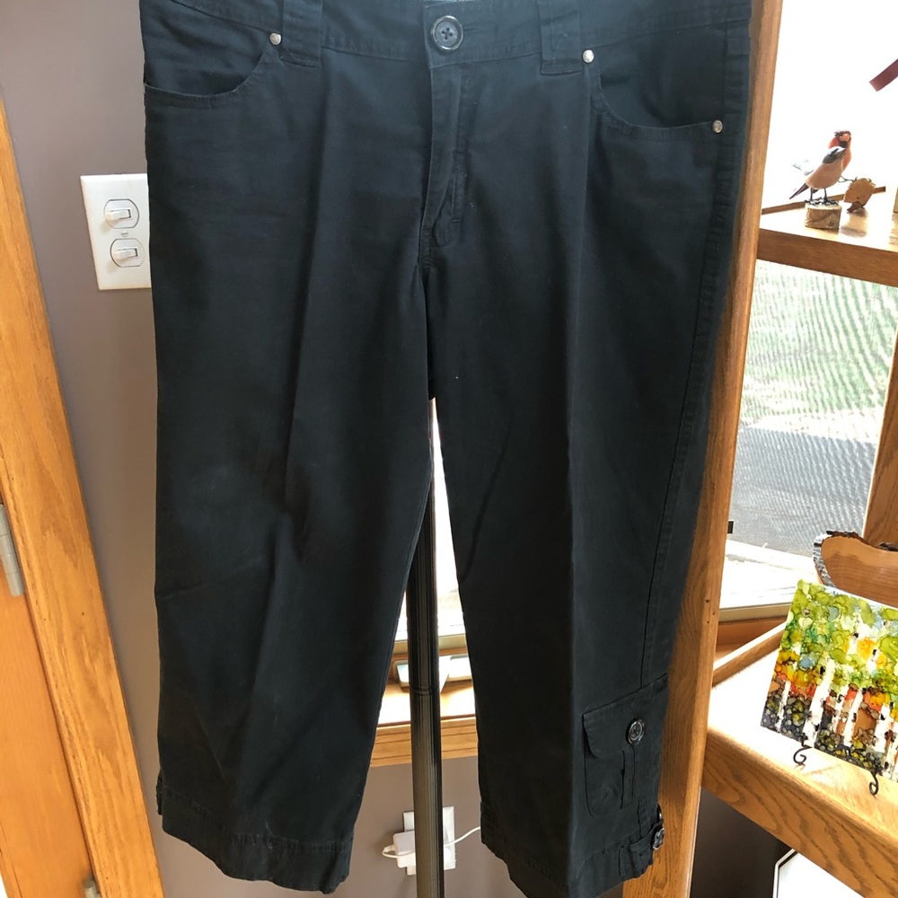 Christopher Blue Crop Stretch Pants